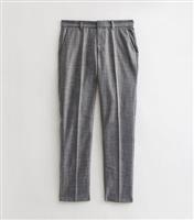 Men's Dark Grey Slim Fit Suit Trousers New Look