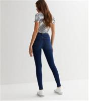 Women's Dark Blue Lift & Shape Emilee Jeggings New Look