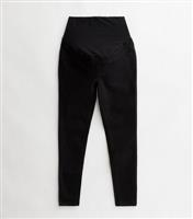 Women's Maternity Black Over Bump Jenna Skinny Jeans New Look