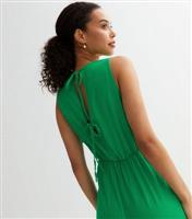 Vero Moda Tall Green Sleeveless Culotte Jumpsuit New Look