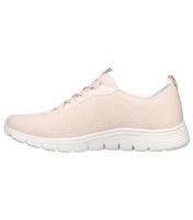 Skechers Mid Pink Arch Fit Vista Mesh Trainers New Look