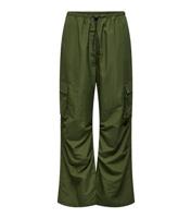 Women's Khaki Cargo Wide Leg Trousers ONLY New Look