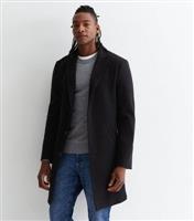 Men's Black Formal Coat New Look