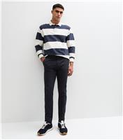 Men's Navy Skinny Fit Chinos New Look