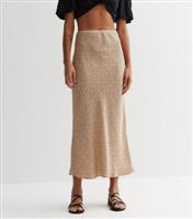 Women's Tall Stone Spot Midaxi Skirt New Look