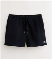 Men's Dark Navy Mid Length Drawstring Swim Shorts New Look