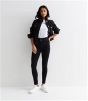 Women's Petite Stay Black Lift & Shape High Waist Yazmin Skinny Jeans New Look