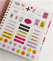 Pink Organised Chaos Logo Planner New Look