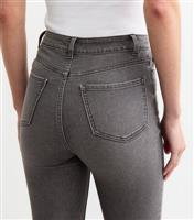 Women's Tall Grey Waist Enhance Quinn Bootcut Jeans New Look