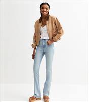 Women's Tall Light Blue Bootcut Leg Jeans New Look