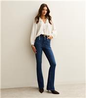 Women's Tall Blue Bootcut Jeans New Look
