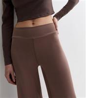 Women's Mink Wide Leg Leggings New Look
