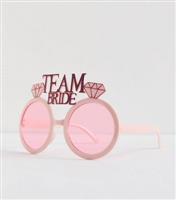 Pink Team Bride Sunglasses New Look