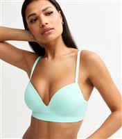 Women's Turquoise Seamless Moulded Bra New Look