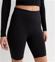 Women's Tall Black Cycling Shorts New Look