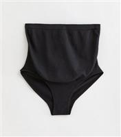 Women's Maternity Black High Waist Over Bump Briefs New Look