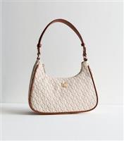 Off White Monogram Shoulder Bag Vegan New Look