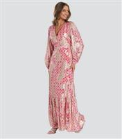 Women's Pink Balloon Sleeve Maxi Dress Finding Friday New Look