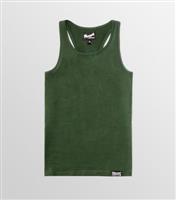 Women's Dark Green Racer Vest Pineapple New Look