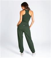Women's Dark Green Cuffed Oversized Joggers Pineapple New Look