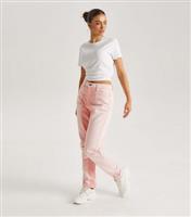 Women's Pink Colour Block Mom Jeans Urban Bliss New Look