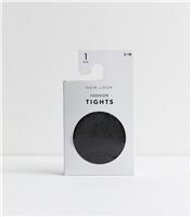 Black Sparkly Tights New Look