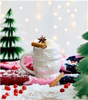 White Christmas Snowman Ceramic Mug New Look