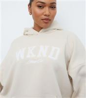 Women's Stone Athletic Club Logo Hoodie WKNDGIRL New Look