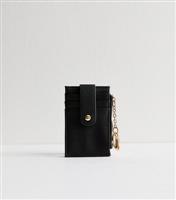 Black Clip-On Cardholder New Look