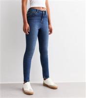 Girls' Blue Skinny Jeans School New Look