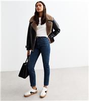 Women's Tall Hannah Straight Leg Jeans New Look