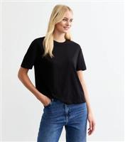 Women's Tall Black Cotton T-Shirt New Look