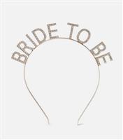 Muse Gold Hen Do Bride To Be Headband New Look