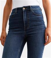 Women's Blue Lift & Shape Jenna Skinny Jeans New Look