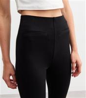 Women's Black High Waisted Full Length Leggings New Look