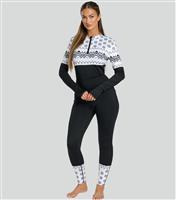Women's Black Base Layer Leggings South Beach New Look