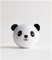 White Foam Panda Stress Ball New Look
