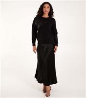 Women's Black Sequin Butterfly Jumper Blue Vanilla New Look