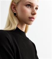 Women's Black High Neck Jumper New Look