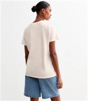 Women's Off White Mermaid Graphic Print T-Shirt New Look