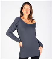 Women's Grey Off The Shoulder Sweatshirt Pineapple New Look