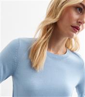 Women's Tall Blue Fine Knit Jumper New Look