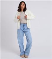 Women's Cream Cable Knit Cardigan Urban Bliss New Look