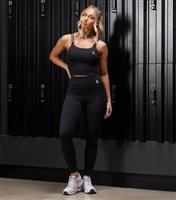 Women's Black Classic Leggings Gym King New Look