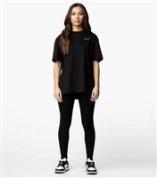 Women's Logo Print T-Shirt Gym King New Look