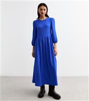 Women's Crinkled Jersey Midi Smock Dress New Look