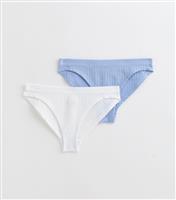 Girls' Pack Of 2 Multicoloured Briefs New Look