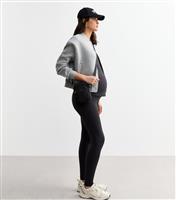 Women's Maternity Black Contoured Leggings New Look