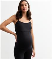 Women's Maternity Black Contour Camisole New Look