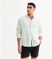 Men's Black Regular Pleated Front Chino Shorts New Look